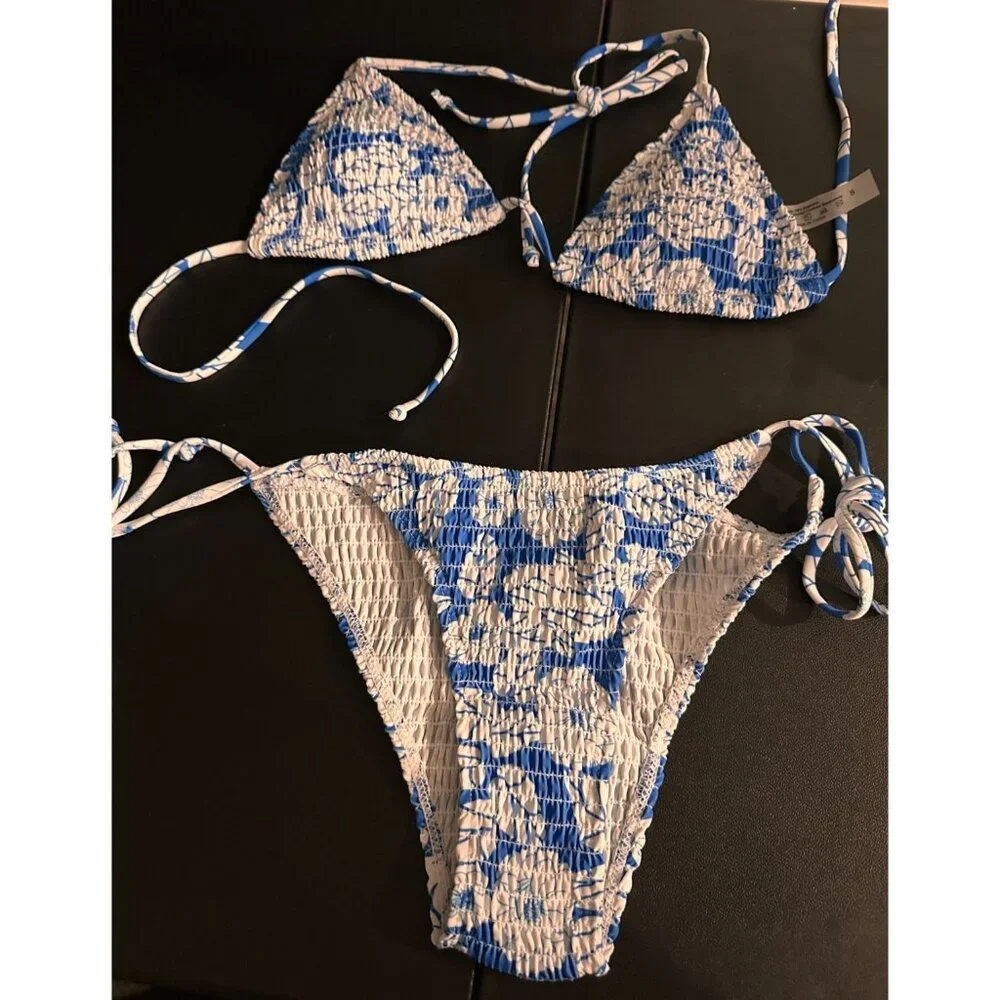 Women's Triangle Halter Bikini‎